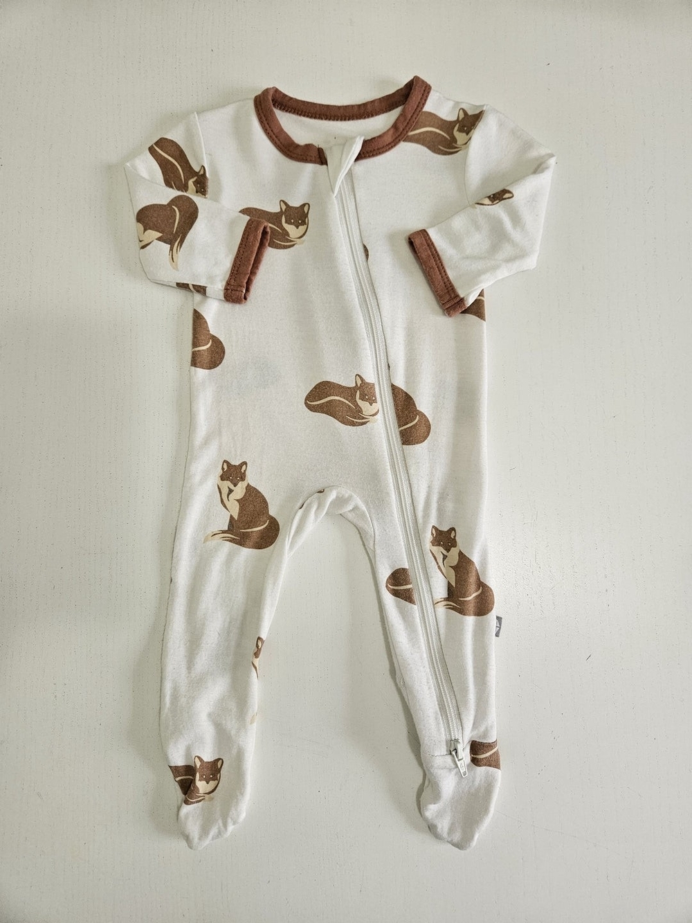 Kyte Baby • Fox Bamboo Sleeper Newborn